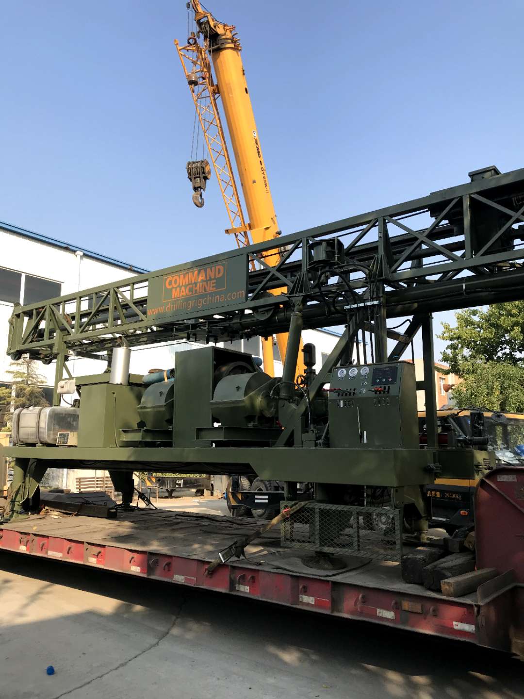 CDC-400JK機(jī)械傳動式動力頭鉆機(jī)在菲律賓